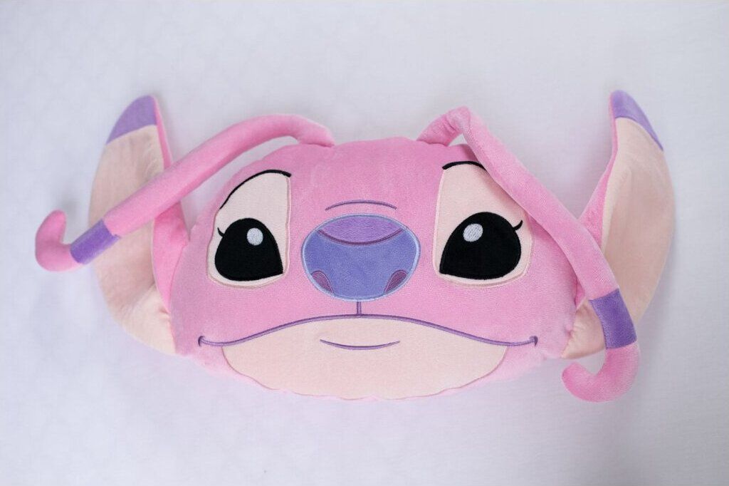 Disney Lilo und Stitch Angel Pink 3D Dekokissen 35 cm Produktbild 