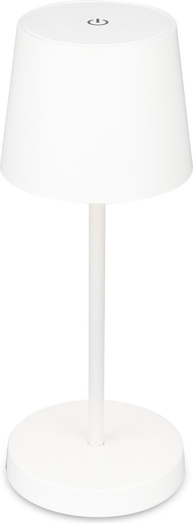 LED Akku-Tischleuchte USB-C 2,6W IP44 Spritzwasserschutz 150lm weiß Briloner