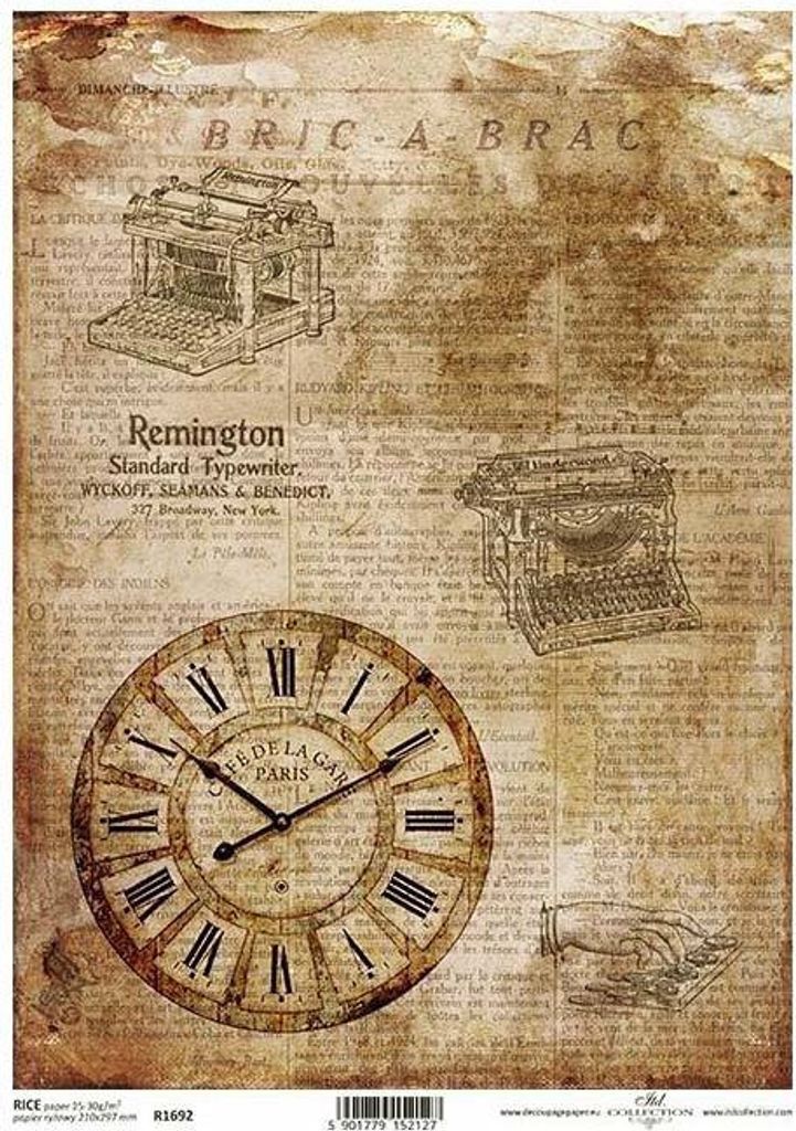 ITD Reispapier Decoupage Bastelpapier Softpapier Produktbild 