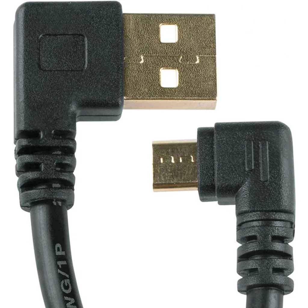 Câble USB-C SKS COMPIT pour Batterie +COM/UNIT - Connecteur Coudé 25cm