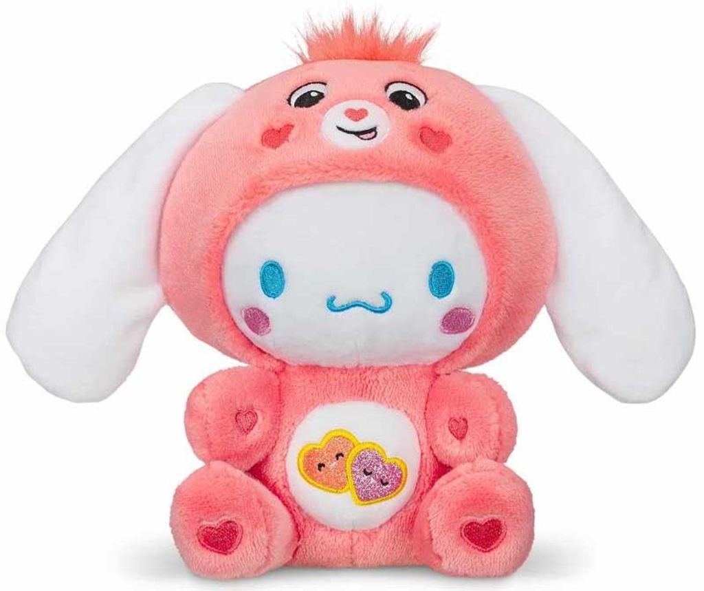 CARE BEARS, 22 cm pluche - Cinamoroll als Love-A-Lot beer Productafbeelding 