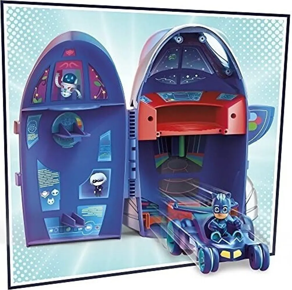 Quartier Général Pj Masks 2 en 1 : Le Cadeau Idéal pour Enfants dès 3 Ans