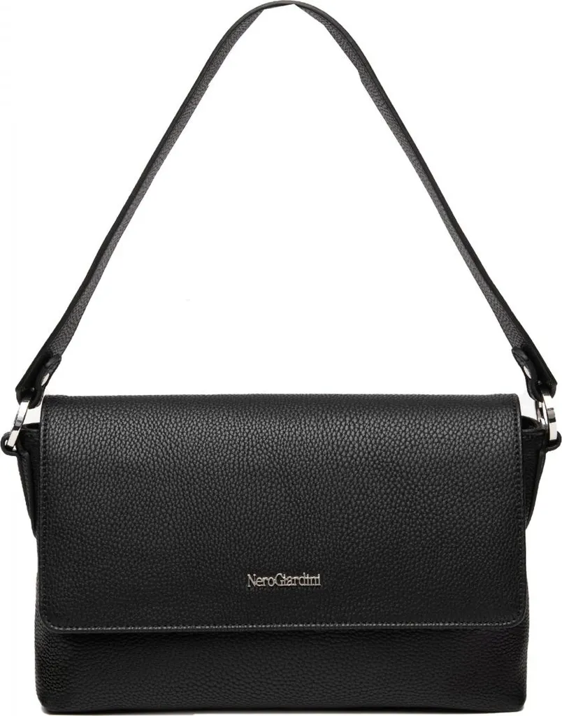 Borsa Donna Nero Giardini I544085D - Tracolla Casual Chic Nero