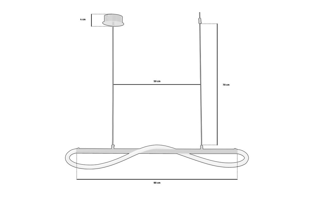 Stropní svítidlo TOOLIGHT APP853-CP BLACK Obrázek produktu 8