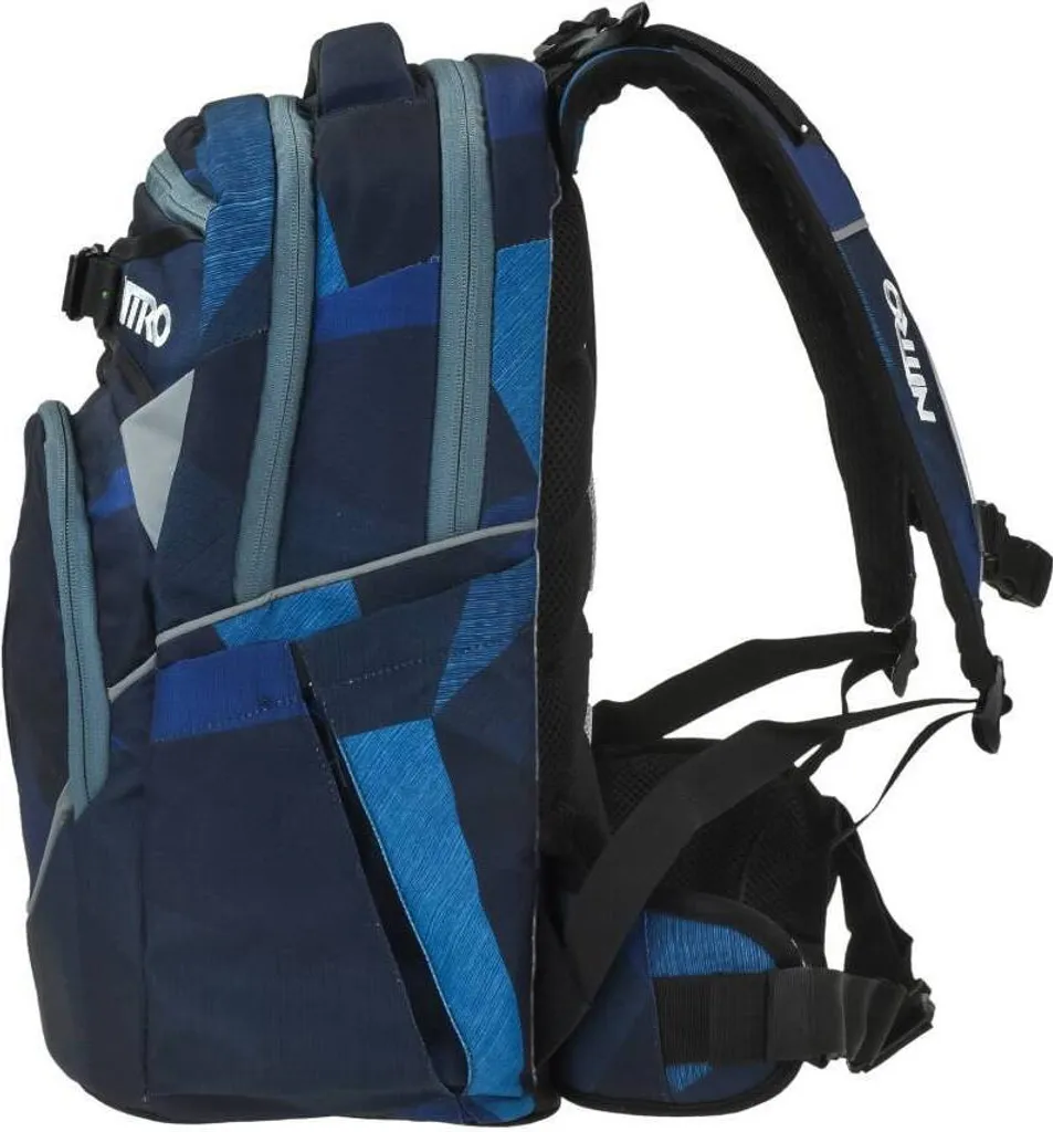 Sac à dos 30L robuste Nitro Daypacker Superhero bleu pour ordinateur - 5