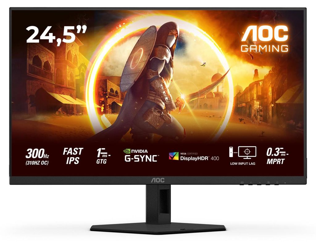 AOC 25G4SRE 24.5" 16:9 Fast IPS 1920x1080 - 24,5" Obrázok produktu 