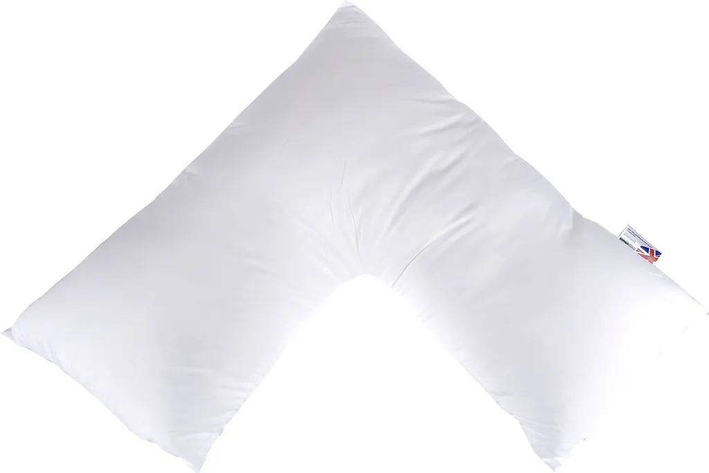 Soulager les Douleurs de Nuque avec le Coussin en V en Microfibre Doux