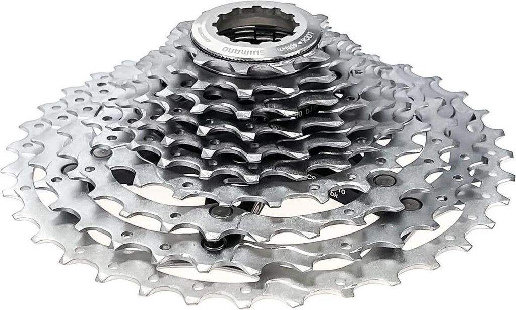 Shimano CS-M771-10, Fahrradritzel, Grau Produktbild 