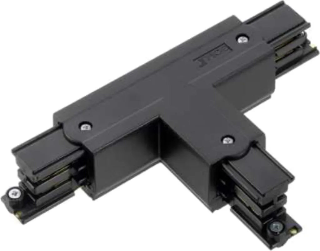 Connecteur en T droite XTS 40-2 GLOBAL Nordic Aluminium rail triphasé noir