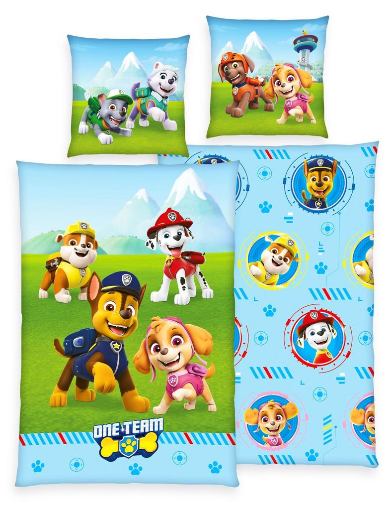 Herding Renforcé Wende Bettwäsche 2 tlg. 135x200cm Paw Produktbild 