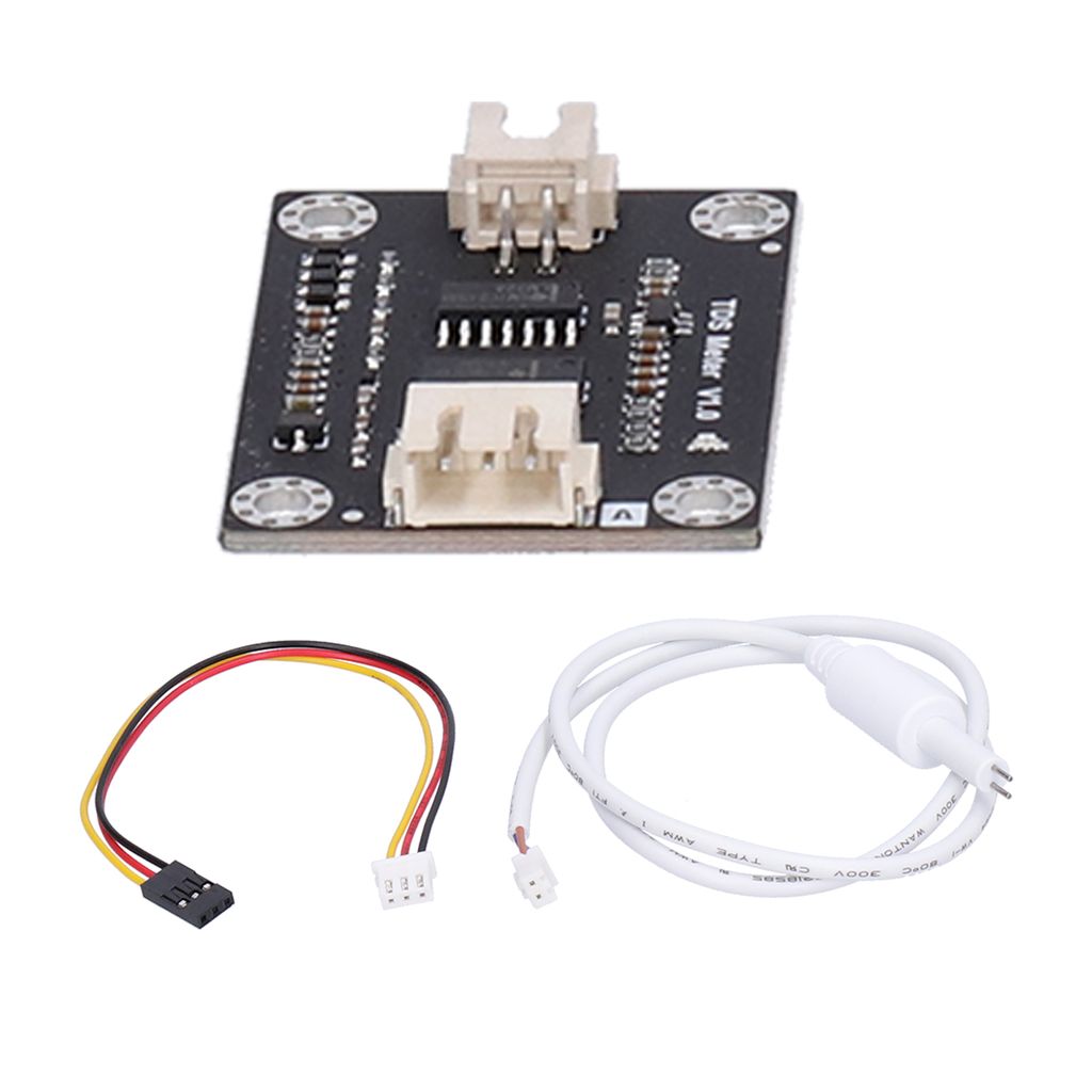 Analoger TDS-Sensor,TDS-Meter-Sondenmodul,TDS-Meter-Modul,Wasserleitfähigkeits-Sensormodul,Sensor zur Erkennung der Wasserqualität,Modul zur Übe...