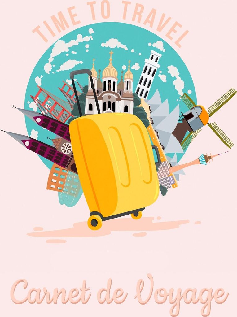 Carnet de Voyage - Journal de Voyage et carnet de notes pour les voyageurs