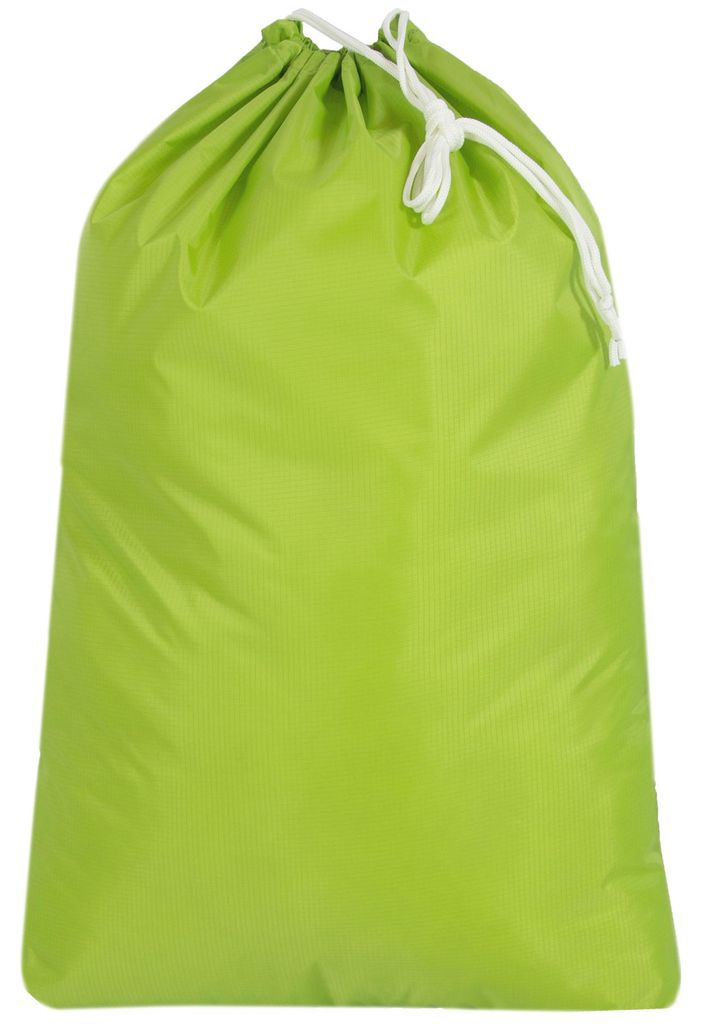 Wäschesack mit Kordelzug, 100 % Polyester, 52x75 cm, grün Produktbild  KI-generiertes Bild