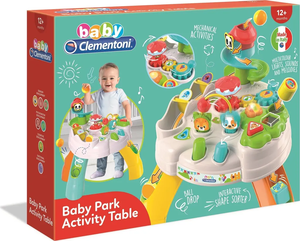 Clém. Table de jeu interactive et d'éveil sensoriel pour bébé