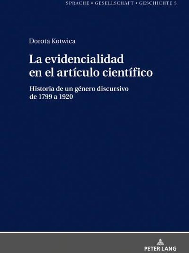 La evidencialidad en el artículo científico