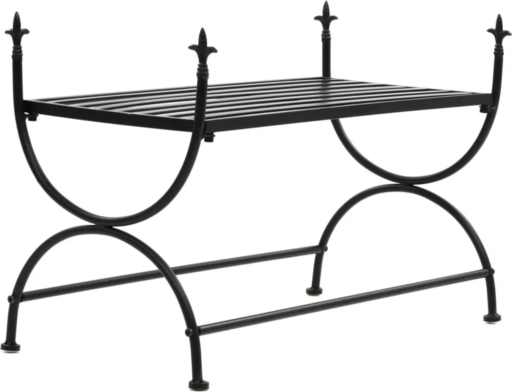 Banc de Jardin Métal Noir Durable : La Solution Déco Anti-Intempéries - 7