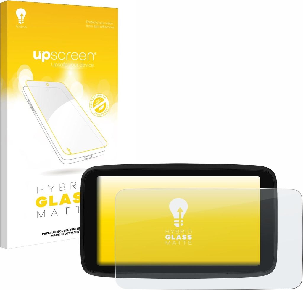 upscreen Entspiegelungs Schutzglas für TomTom GO Classic 6" (2. Generation) Schutzfolie Panzer Folie Glas Display Schutz matt