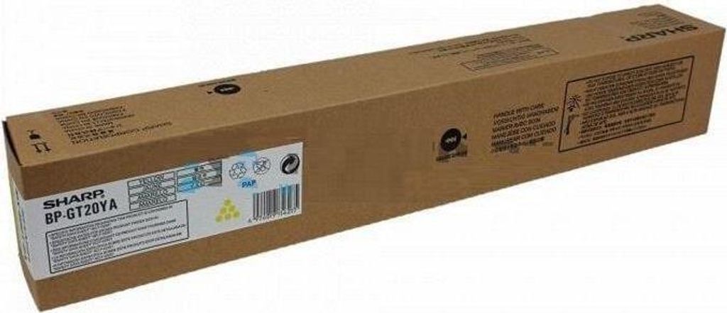 Sharp Toner Yellow (BP-GT20YA) (BP-GT20YA) Image du produit 