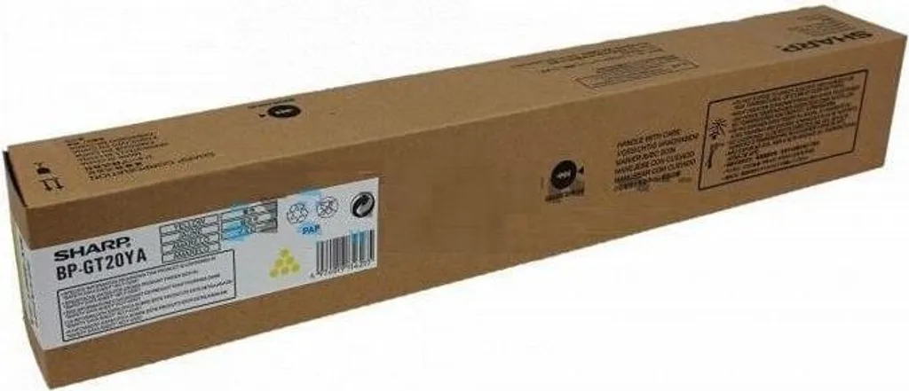 Toner Sharp BP-GT20YA Jaune original pour imprimantes Sharp BP-20C20