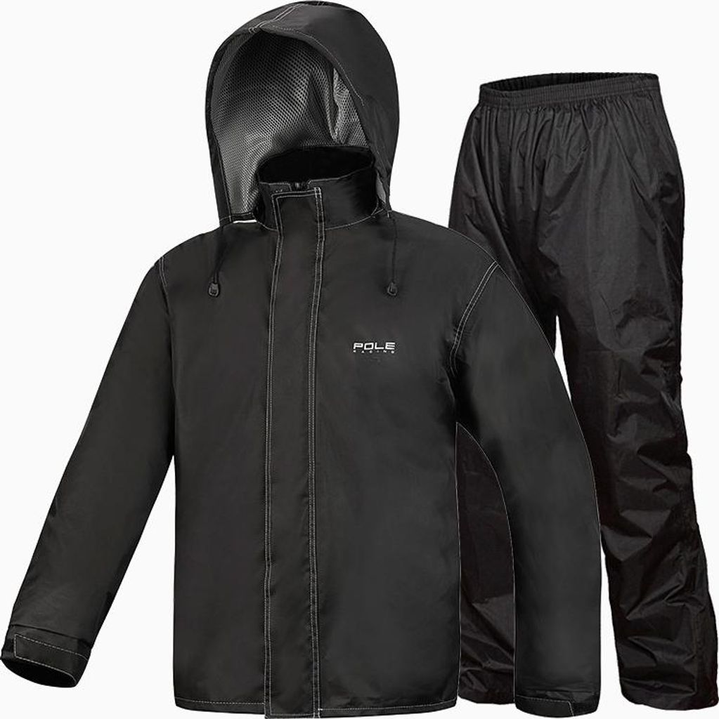Regenanzug Wasserdichte Fahrrad-Regenjacke & Hose Produktbild 