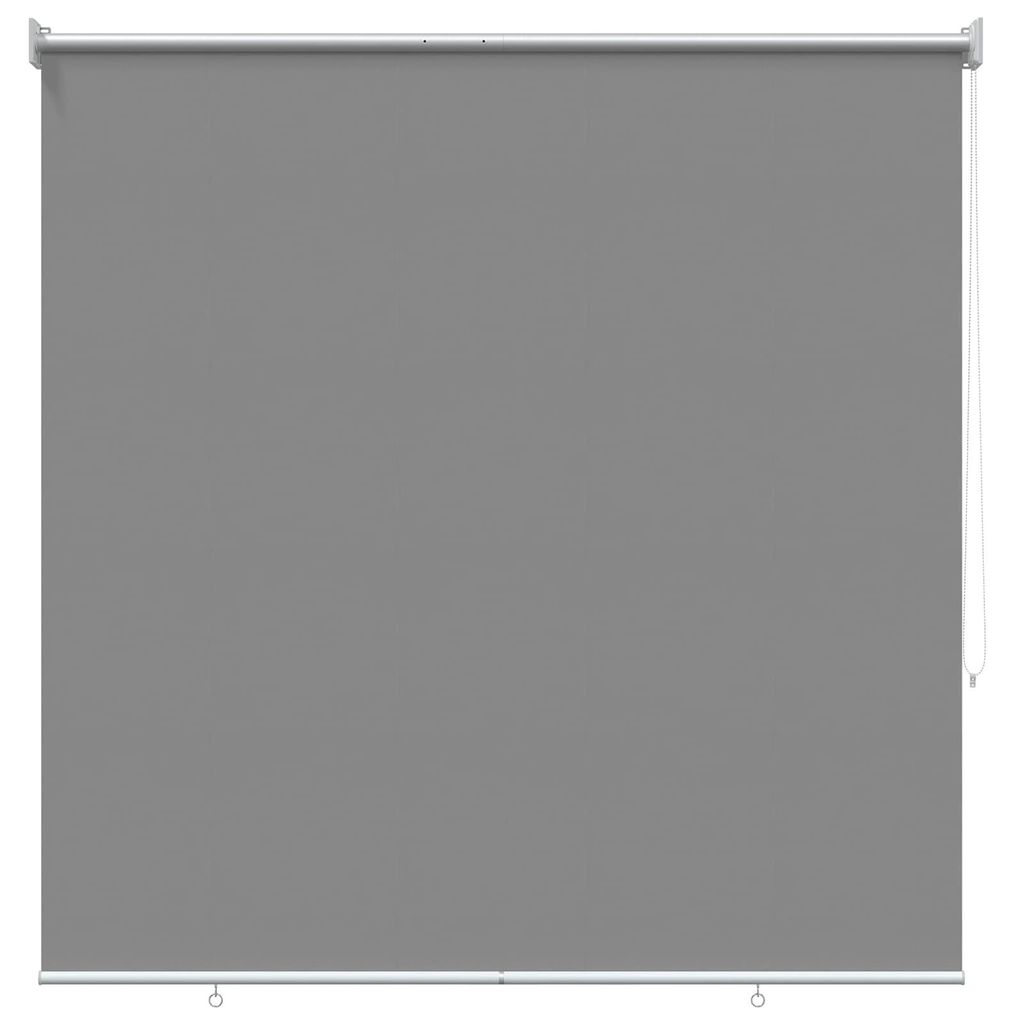 vidaXL Rollo mit UV-Schutz Hellgrau 140 x 230 cm Polyester