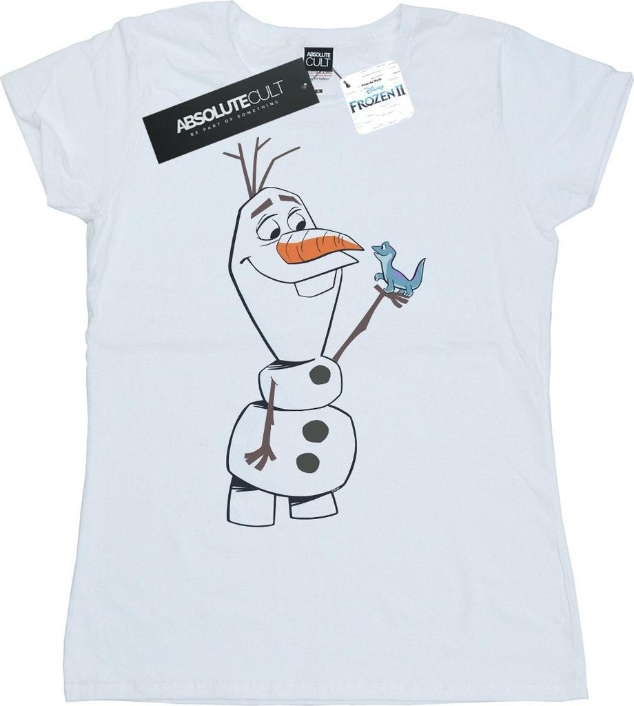 Disney - "Frozen 2" T-Shirt für Damen BI48118 (XXL) (Weiß)