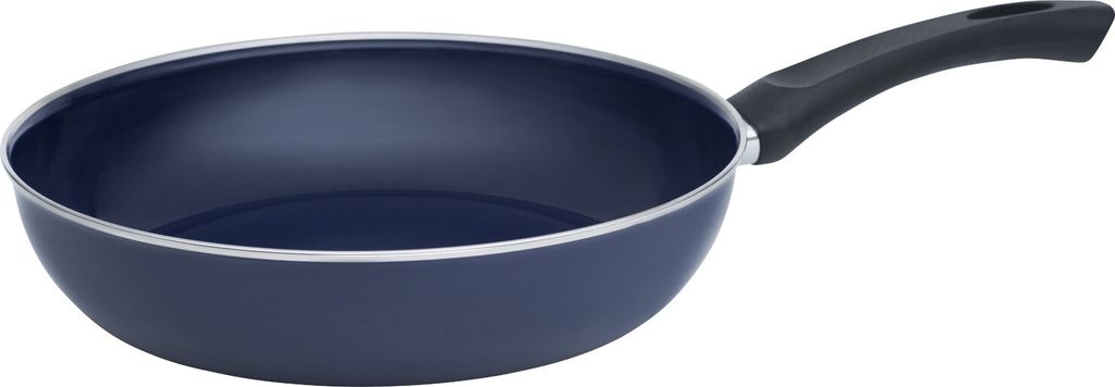 RIESS 0057-012 Emailpfanne Omas 28cm, kobaltblau Produktbild 