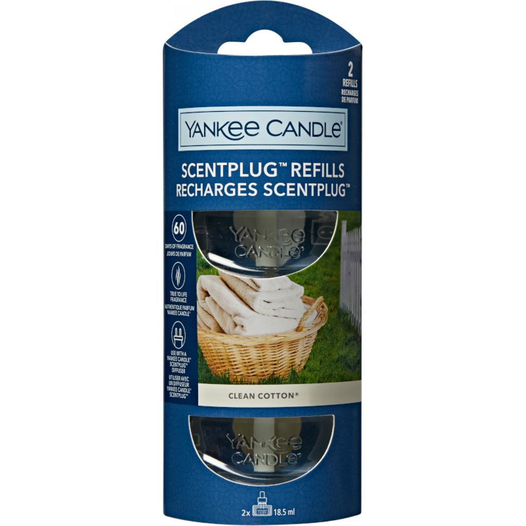 Yankee Candle Recharge électrique Clean Coton Recharge Image du produit 