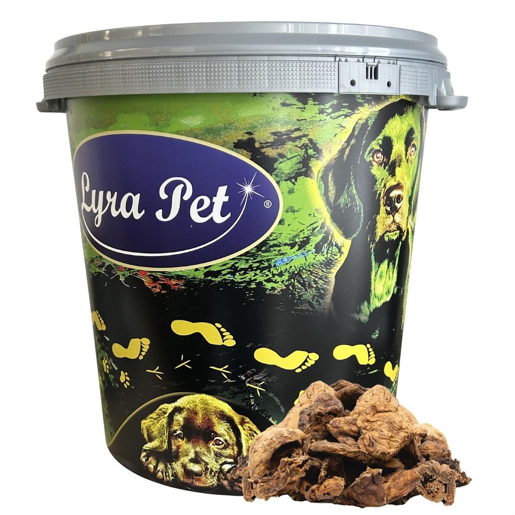 5 kg de poumon d'agneau Lyra Pet® en bac de 30 L Image du produit 