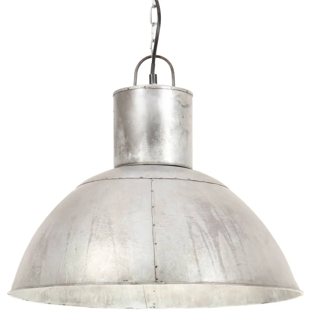 Lampadario Argento Moderno 48cm vidaXL E27 | Arredo Loft Industriale