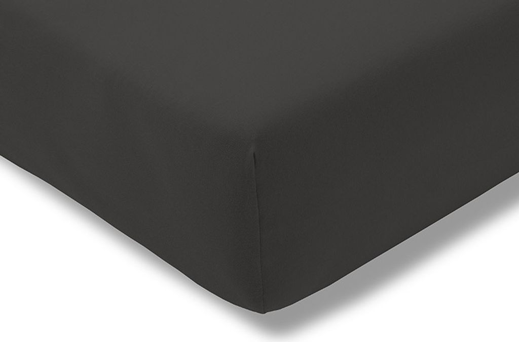 Estella Jersey-Stretch Spannbetttuch Farbe schiefer Größe 100x200 cm