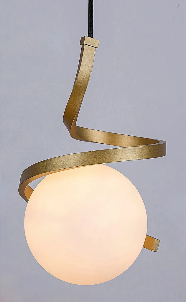 Lampadario a Sospensione Rabalux 72126 Sarabi E27 Oro Bianco