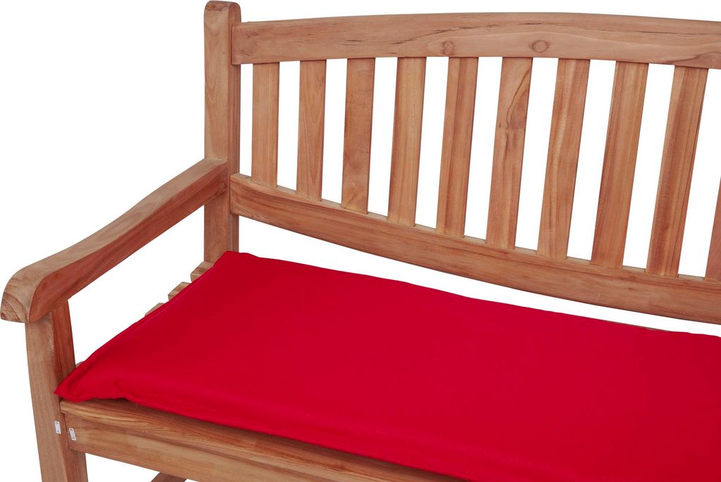 Auflage Gartenbank Florence 120 cm 2180 rot KETTtex