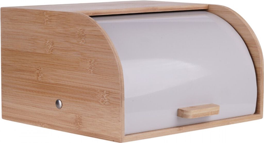 Brotkasten Brotkorb Brotbox Brotbehälter Brotdose weiss Casy 31x28x17,5 cm