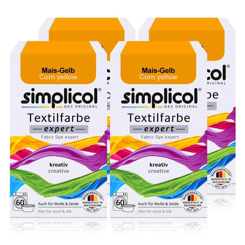 simplicol Textilfarbe expert Mais-Gelb 1701 Produktbild 