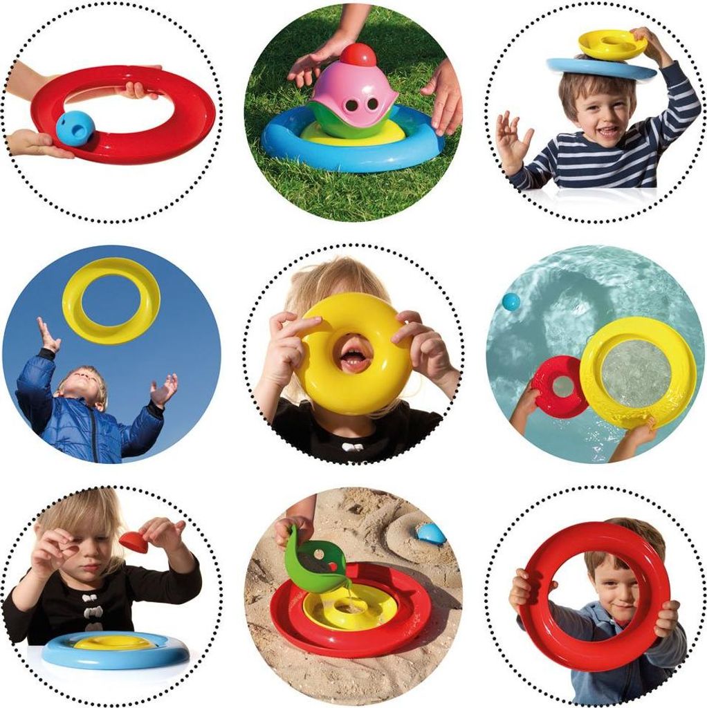 Moluk 2843300 Nello, innovatives Spielzeug für Kinder ab 12+ Monaten, Wasserspielzeug, Sandspielzeug, Lernspielzeug