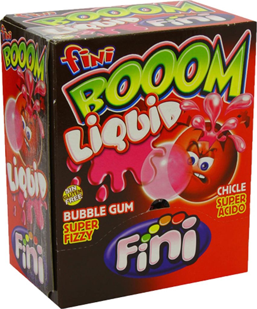 Fini - Booom liquid Bubble Gum Erdbeere - 200er Produktbild 