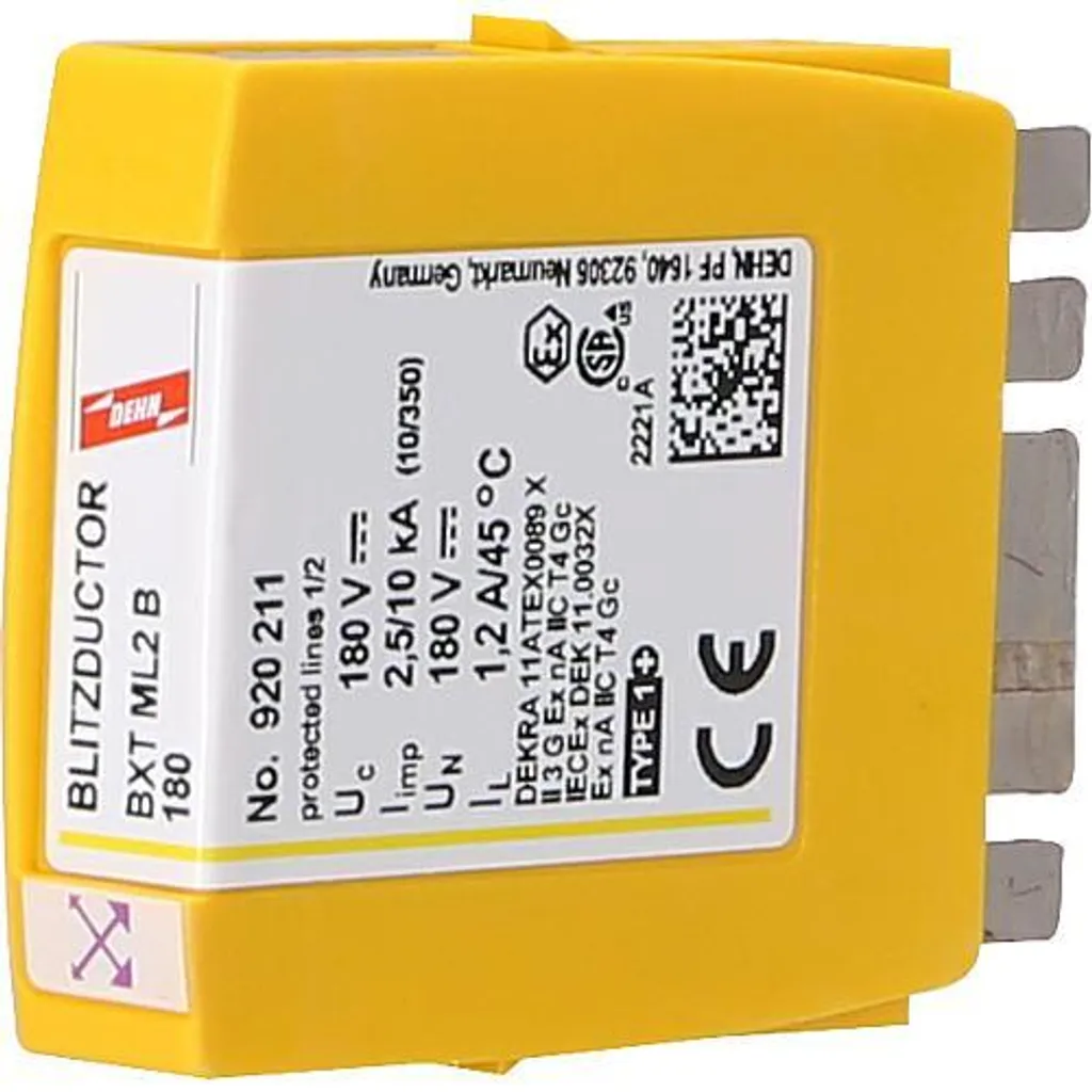 Module parafoudre DEHN 920211 BXT ML2 B 180 sécurité informatique pro - 3