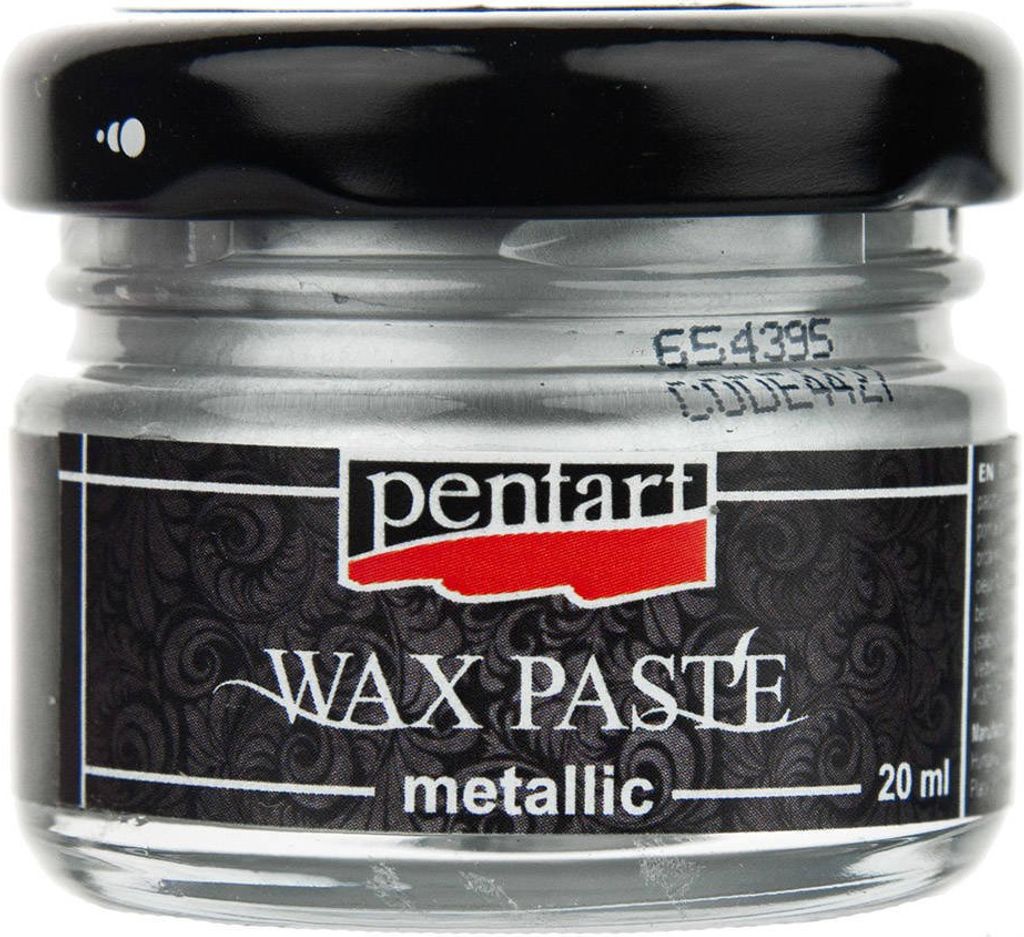 PENTART - Pasta di cera Pasta di cera argento metallizzato Immagine del prodotto 