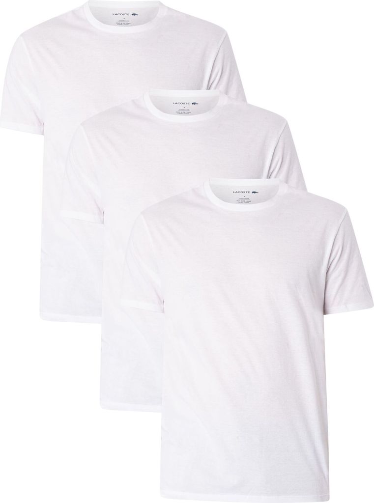 Lacoste Essentials Basic Crew Shirt Herren (3er-pack)