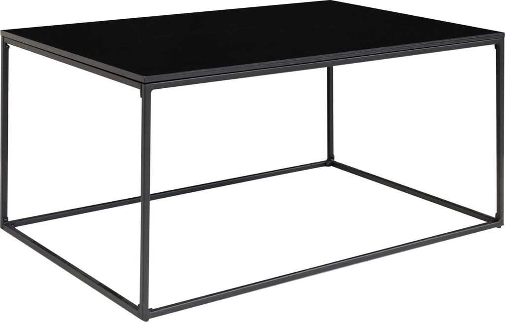 Vita Couchtisch in Schwarz | Minimalistischer Sofatisch aus Produktbild 