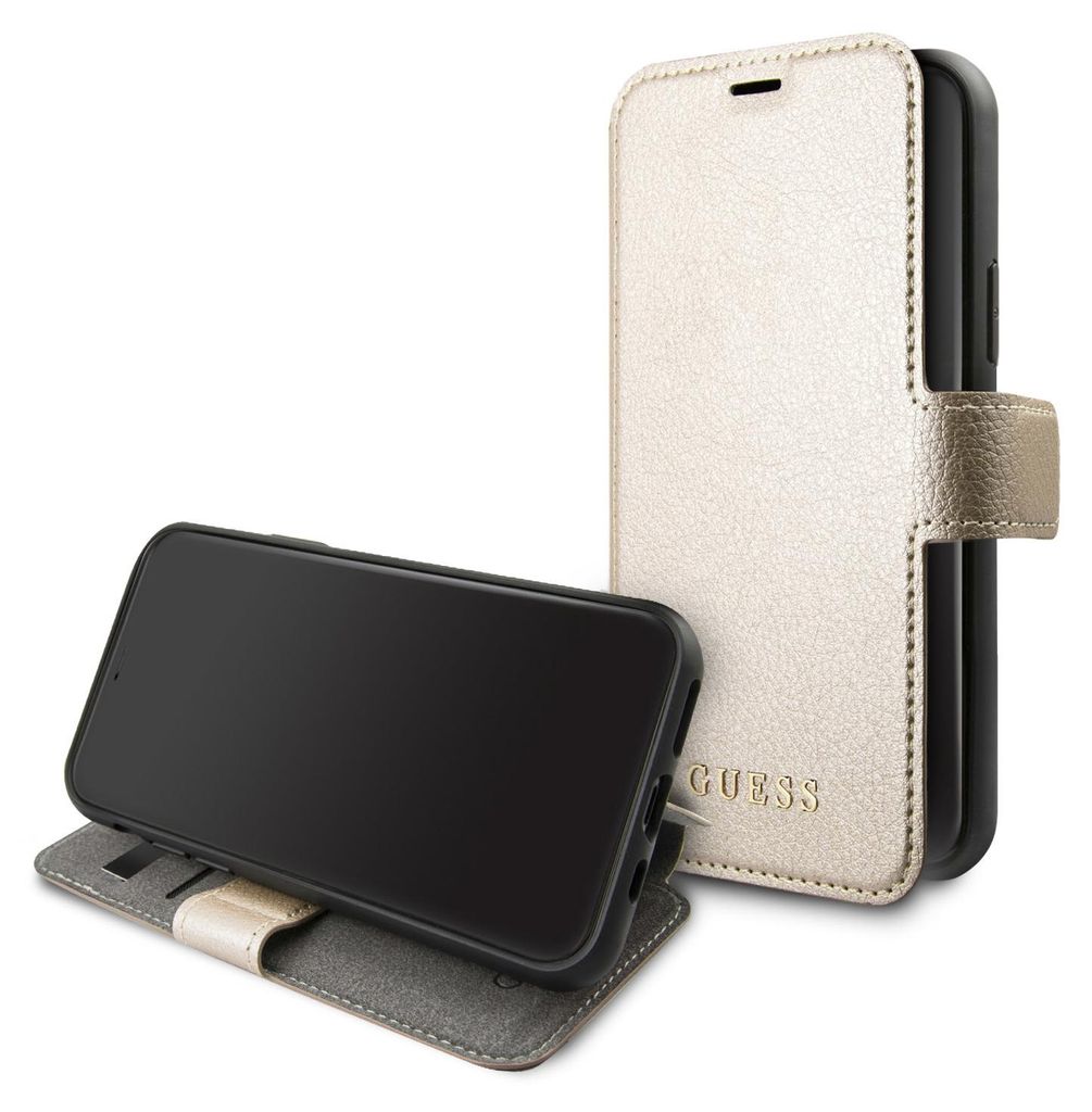 Apple iPhone 11 Pro Max Guess Book type case Iridescent Produktbild 