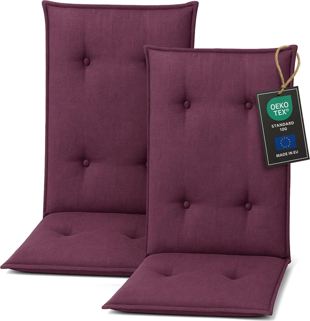 Pillows24 Poduszka na krzesła ogrodowe -120x50x8 cm / Zdjęcie produktu 