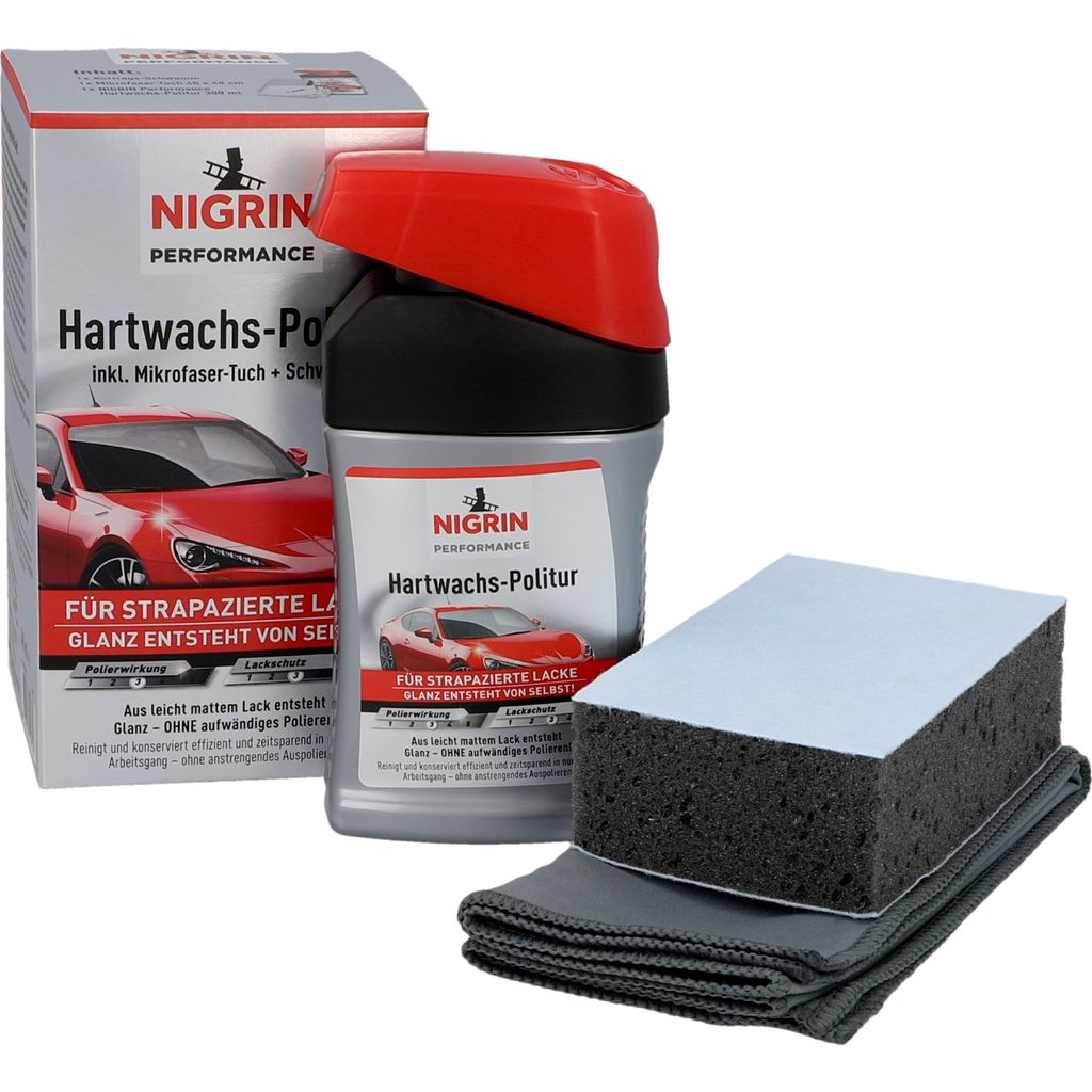 Nigrin Performance Hartwachs-Politur Turbo 300ml
