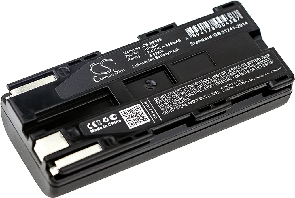 Batteria Compatibile Canon BP-608 per ES8100V E1 E30 | TECHTEK
