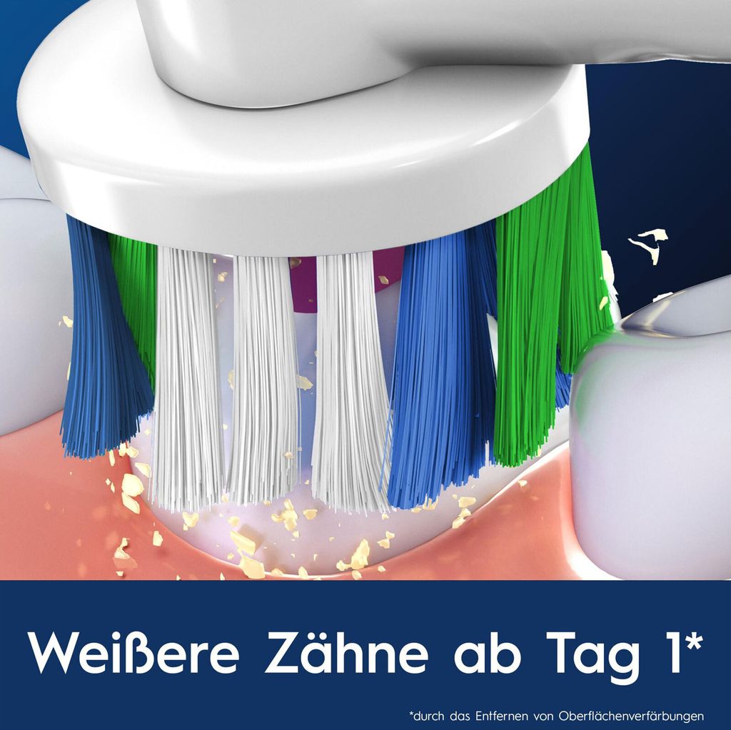 Oral-B Aufsteckbürsten Pro 3D White 4er Produktbild 7