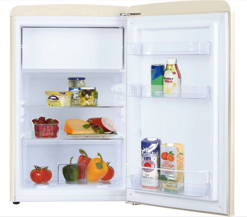 Amica KSR 361 160 B Retro Kühlschrank mit Produktbild 12