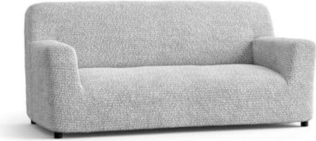 Bestcovers Elastische Sofahusse für 3-Sitzer (170-230 cm) – Mikrofaser, Hyperelastisch, Hohe Italienische Qualität HELLGRAU