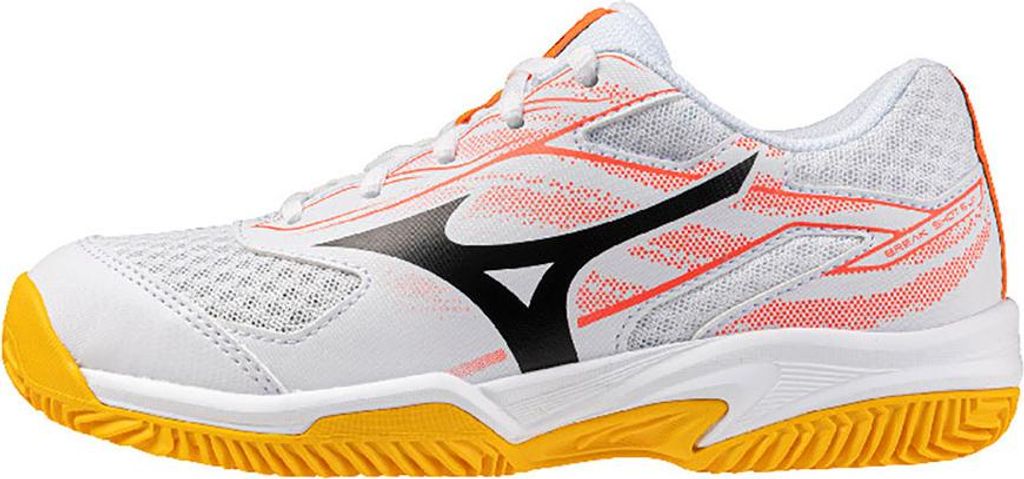 Mizuno Break Shot 5 Jr. Cc - white/calypso coral/citrus, Größe:40.5