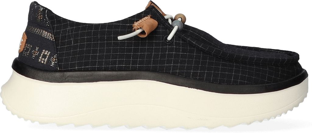 HEYDUDE Wendy Peak Baja Damen Halbschuhe Stripe Black Größe 37
